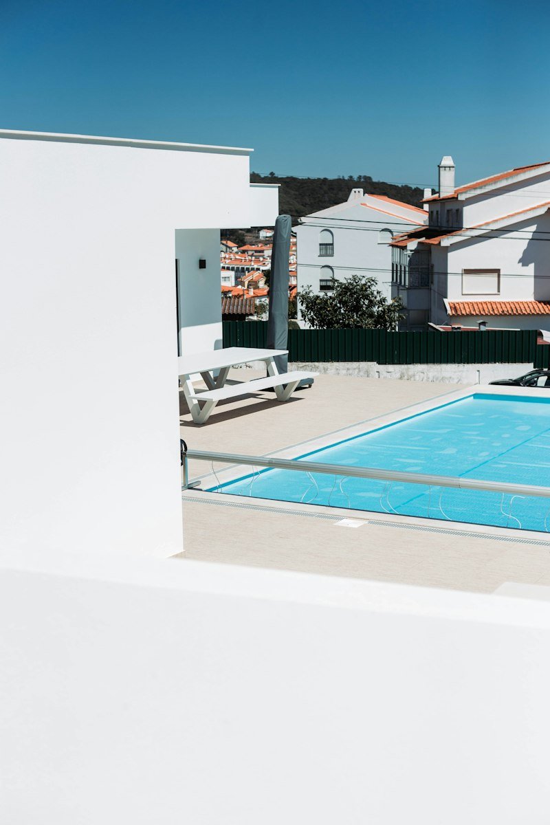 Modern residential pool